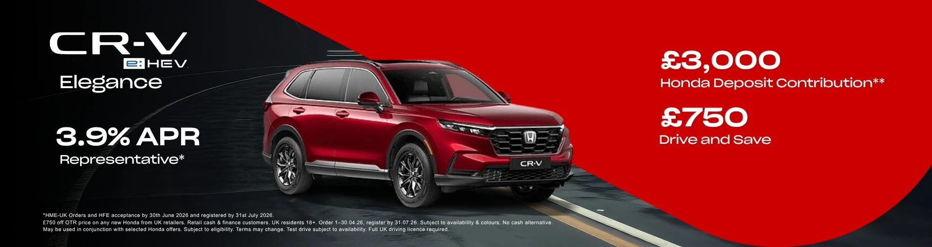 North Wales Honda banner